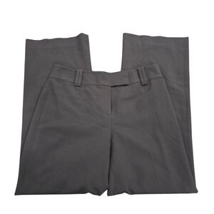 Ann Taylor Laura Dress Pants Trouser Women 6 Brown Wool Blend